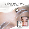 Carvd Academy Brow Mapping Mini Masterclass — online brow mapping course teaching professional mapping techniques, symmetry theory and brow shaping for beginner and advanced brow artists