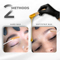 Carvd Academy Brow Waxing Mini Masterclass — 2 professional brow waxing methods demonstrated including soft strip wax and hard wax techniques to cater to every client skin type and sensitivity level