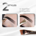Carvd Academy Concealer Brow Sculpt tutorial — 2 brow sculpting styles demonstrated including Natural Effect for softly polished brows and Sculpted Effect for ultra-defined sharp brows using the Carvd concealer brush